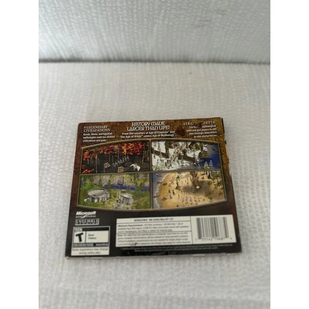 Age of Mythology From the Creators of Age of Empires I & II, PC, 2006 W MANUAL